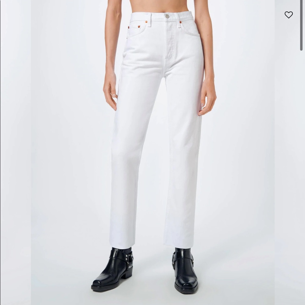 White Re/Done Jeans